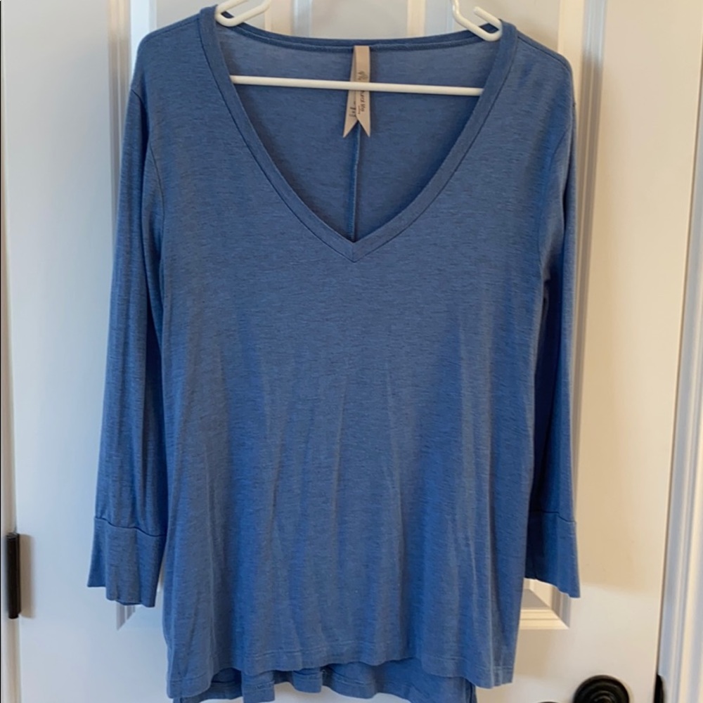 Blue Long Sleeve Tee